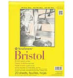 SO: Strathmore Bristol Smooth Paper Pad (9x12, 20 Sheets)