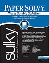 Paper Solvy Water-Soluble Stabilizer - 8.5x11 (12 pack)