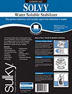 SO: Solvy Water-Soluble Stabilizer (19.5 x 3yd)