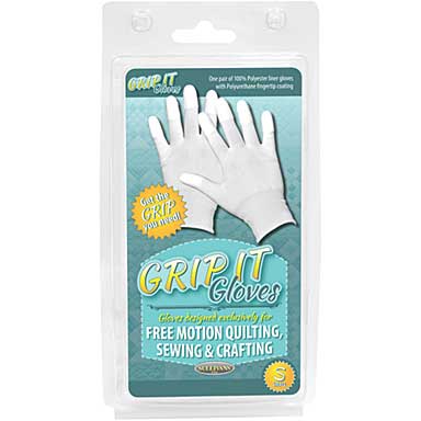 SO: Sullivans Grip Gloves For Free Motion Quilting - Small