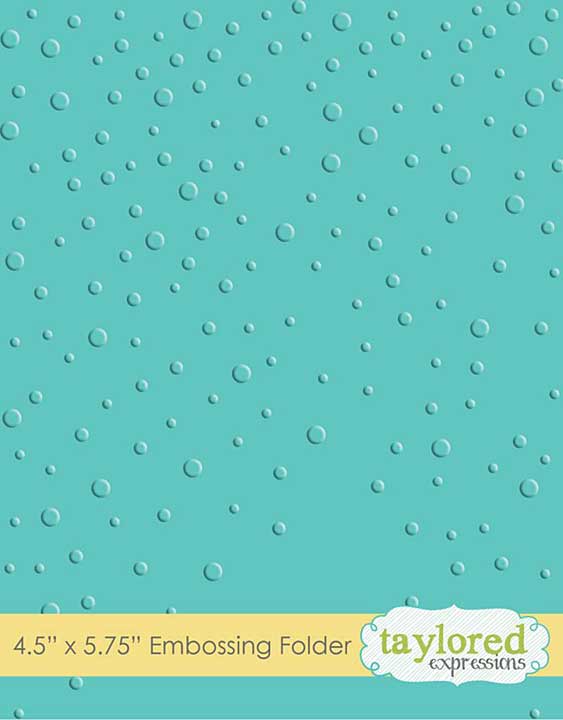 SO: Taylored Expressions Snowfall Embossing Folder (TEEF09) (DISCONTINUED)