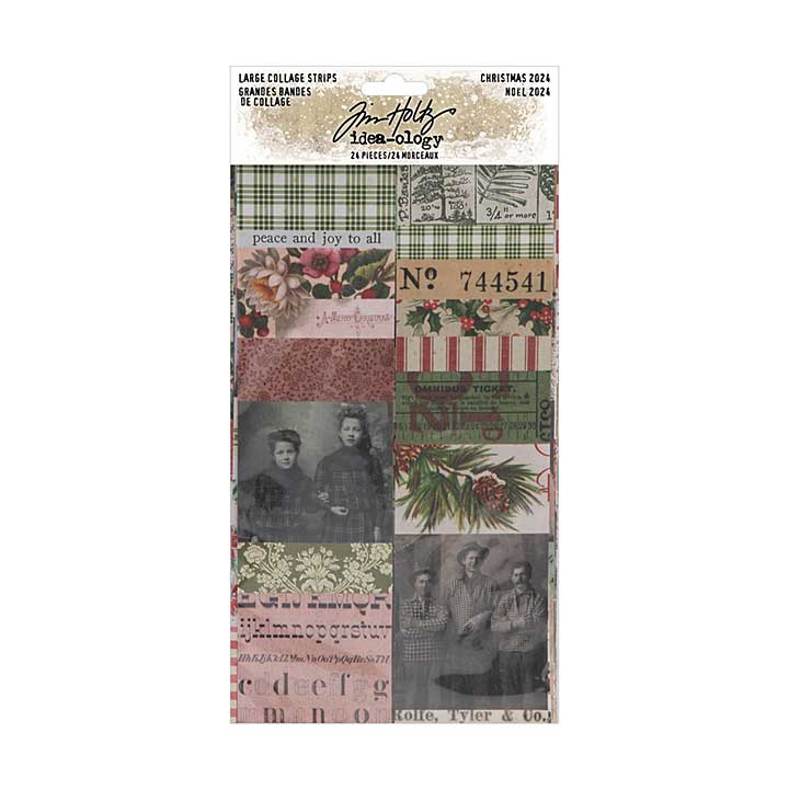 Idea-ology Tim Holtz Large Collage Strips (TH94410)