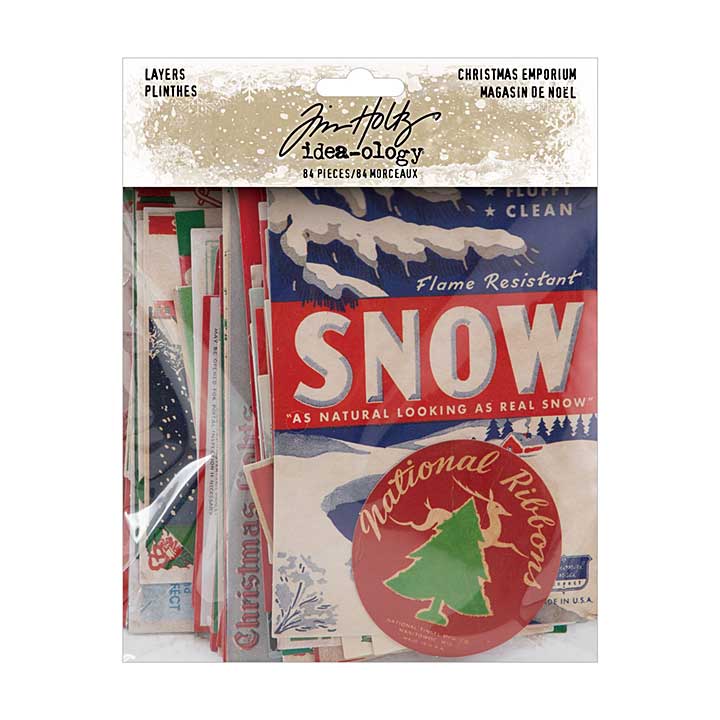 Idea-ology Tim Holtz Layers Christmas Emporium (TH94420)