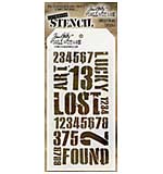 PRE: Tim Holtz Layered Stencil 4.125x8.5 - Industrial