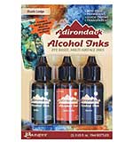 Adirondack Earthtones Alcohol Ink .5oz 3pk - Rustic Lodge-Bottle-Terra-Cotta-Denim