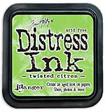 Tim Holtz Distress Ink Pad - Twisted Citron (COTM May)