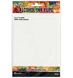 Tim Holtz Alcohol Ink White Yupo Paper 10 Sheets