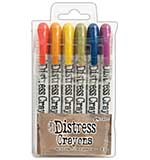 Tim Holtz Distress Crayon Set - Set #2