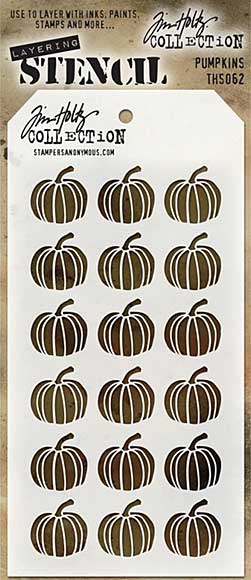 Tim Holtz Layered Stencil - Pumpkins