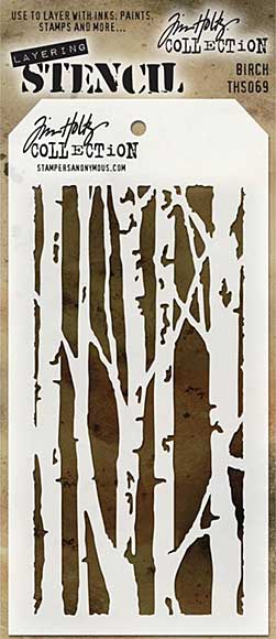 SO: Tim Holtz Layered Stencil - Birch
