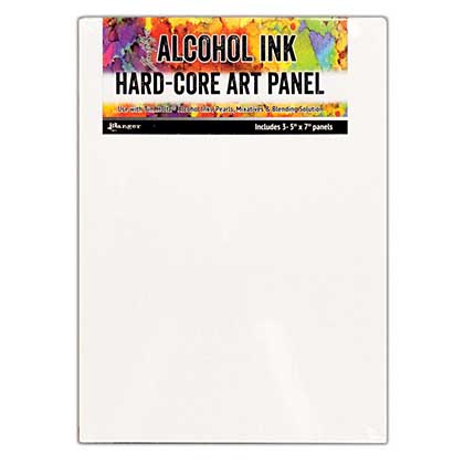 SO: Tim Holtz Alcohol Ink Hard Core Art Panel 5x7 (3pk)