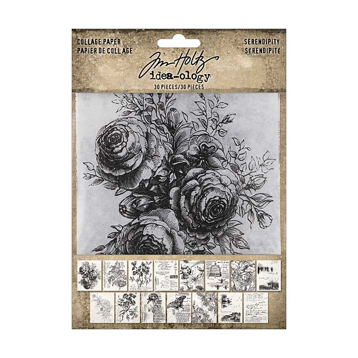 Idea-ology Tim Holtz Collage Paper Serendipity