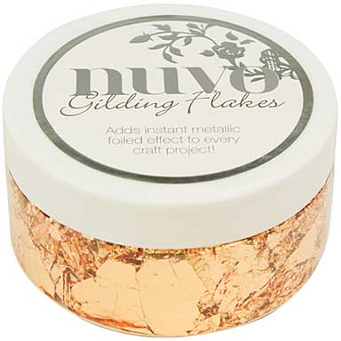SO: Nuvo Gilding Flakes 6.8oz - Sunkissed Copper