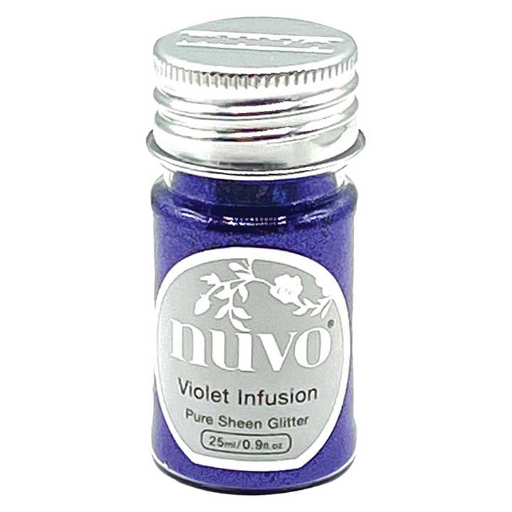 Nuvo Pure Sheen Glitter 1.69oz - Violet Infusion