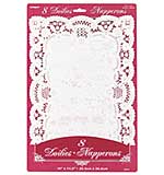 SO: Paper Doilies - Rectangle White 8pk (10 x 14.5)