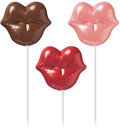 Lollipop Mold - 3 Cavity Pucker Up