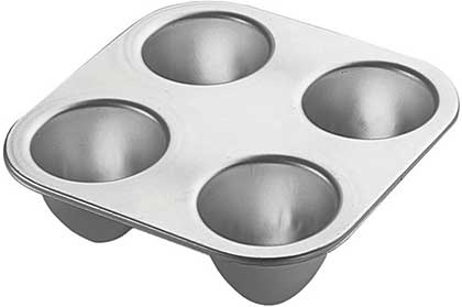 Mini Wonder Mold Pan - 4 Cavity 3.5x3