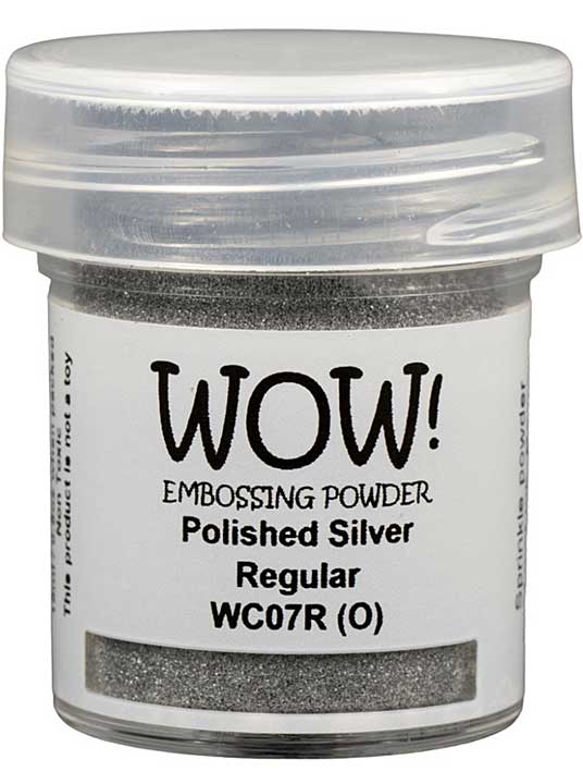 SO: WOW! Embossing Powder 15ml - Polished Silver - Regular