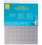 SO: Plastic Template Blanks - 8.5 x 11 (6 pack)