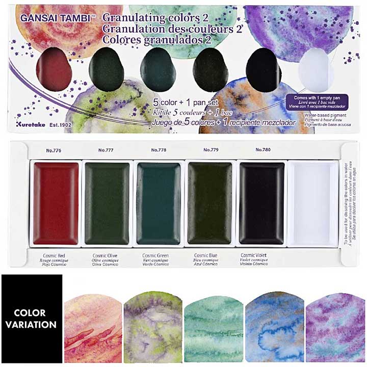 Kuretake Gansai Tambi Granulating Colours #2