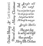 SO: Card-io - Christmas Sentiments Clear Stamp Set