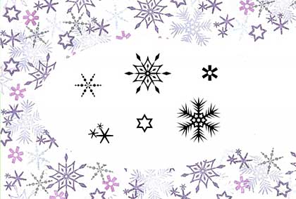 SO: Card-io - Majestix Winter Flurry - Clear Peg Stamp Set