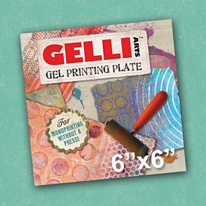 Gelli Arts Gel Printing Plate - 6 x 6 inch