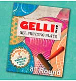 Gelli Arts Gel Printing Plate - 8 inch Round