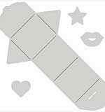 Sweet Dixie Hello Friend Mini Notes die set