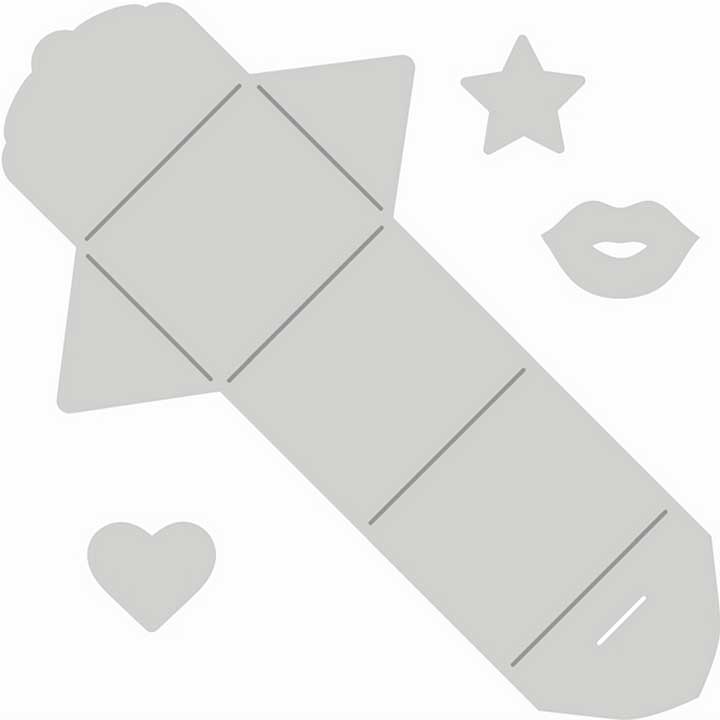 Sweet Dixie Hello Friend Mini Notes die set