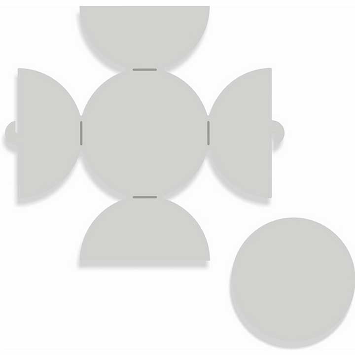 Sweet Dixie Round Mini Envelope & Insert die set