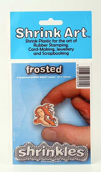 Shrink Art - A6 Frosted Shrink Plastic (6 sheets)