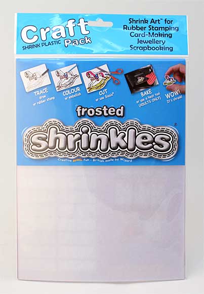 Shrink Art - A4 Frosted Shrink Plastic (6 sheets)