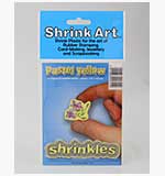 SO: Shrink Art - A6 Pastel Yellow Shrink Plastic (6 Sheets)