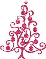 SO: Cheery Lynn Designs Dies - Ornament Christmas Tree