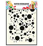 SO: Dutch Doobadoo Mask Art stencil - Bubbles (A5)