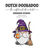 Dutch Doobadoo Rubber Stamp Gnome Wizard