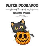 SO: Dutch Doobadoo Rubber Stamp Black Cat