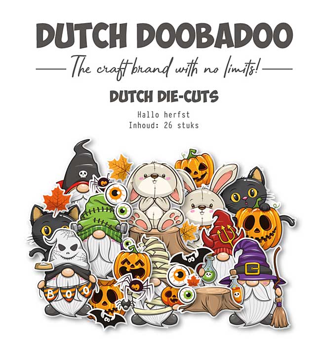 SO: Dutch Doobadoo Dutch Die-Cuts Hallo Herfst (26pcs)