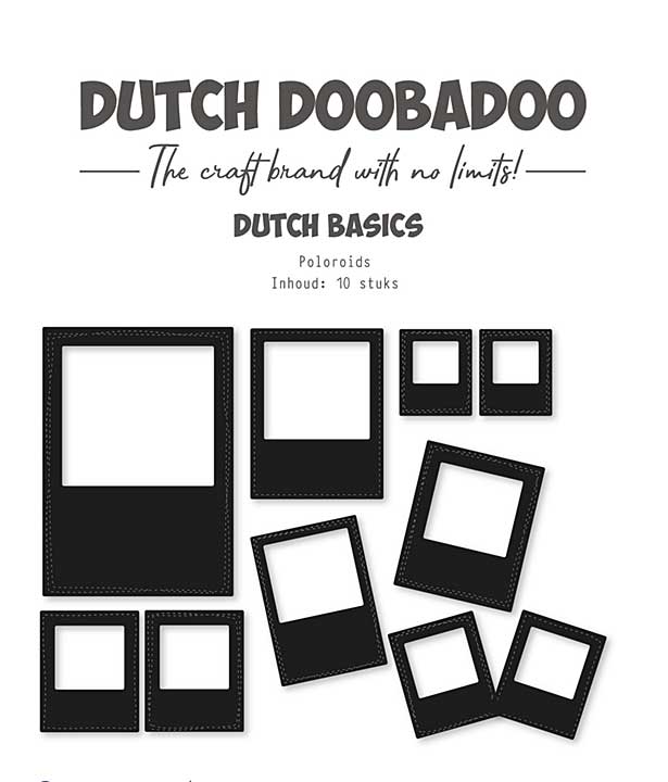 Dutch Doobadoo Dutch Basics A6 Poloroids (10pcs)