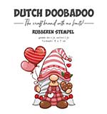 SO: Dutch Doobadoo Rubber Stamp Gnome Meisje Valentijn (497.004.029)