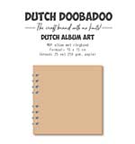 Dutch Doobadoo Dutch Album Art 6x6 Inch MDF Journal Notebook