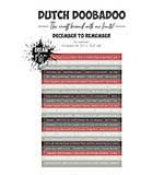 Dutch Doobadoo Dream Plan Do Dutch December to Remember A5 Sticker