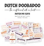Dutch Doobadoo Woodland Springs Dutch Die-Cuts Tickets (18pcs)