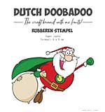 Dutch Doobadoo Rubber Stamp Super Santa