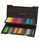 SO: Faber Castell - 120 Polychromos Colour Pencil Crayons in Wooden Presentation Box