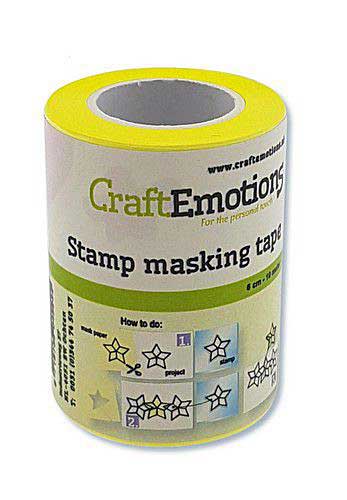 Craftemotions Stamp Masking Tape Roll (6cm x 7.5m)