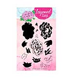 SO: Studio Light Peony and Leaves Layered Clear Stamps