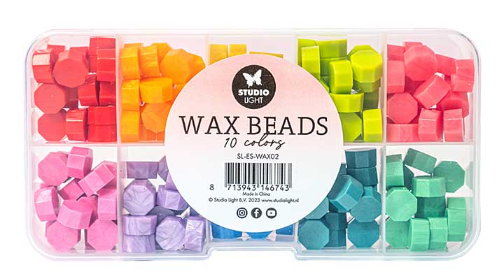 Studio Light Wax Beads Bright 10x7g (SL-ES-WAX02)