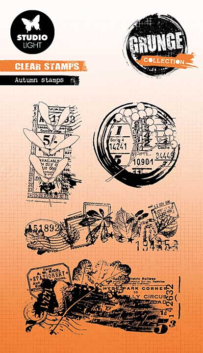 SO: Studio Light Autumn Stamps Grunge Stamps (SL-GR-STAMP451)